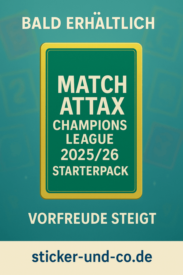 Topps Match Attax Champions League 2025/26 Starterpack