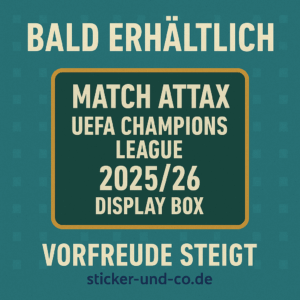 Topps Match Attax Champions League 2025/26 Display (32 Booster)