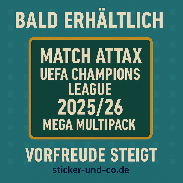 Topps Match Attax Champions League 2025/26 Mega Multipack