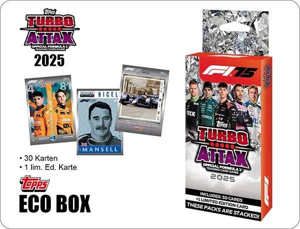 Topps Turbo Attax 2025 ECO Blister Pack