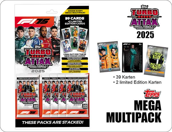 Topps Turbo Attax 2025 Mega Multipack