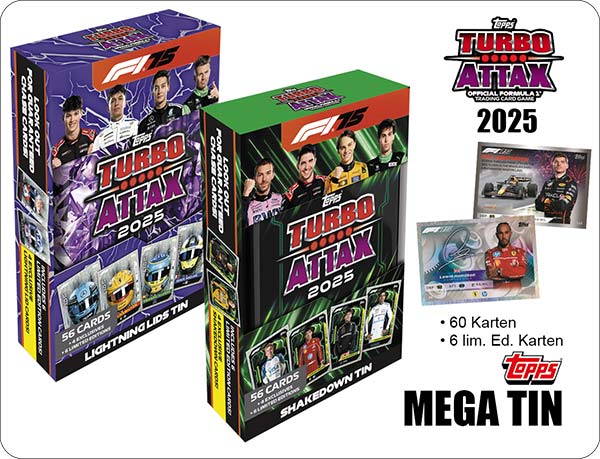 Topps Turbo Attax 2025 Mega Tin