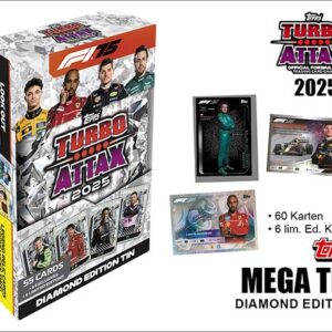 Topps Turbo Attax 2025 Mega Tin – Diamond Edition