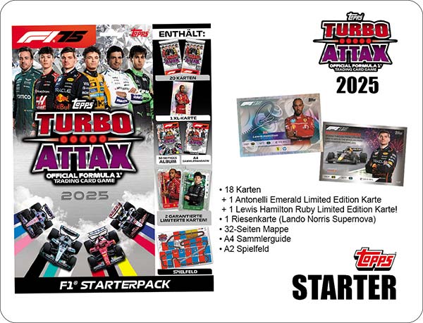 Topps Turbo Attax 2025 Starter Pack