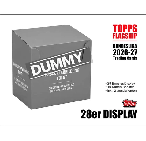 Topps Flagship Bundesliga 2026/27 Booster Display