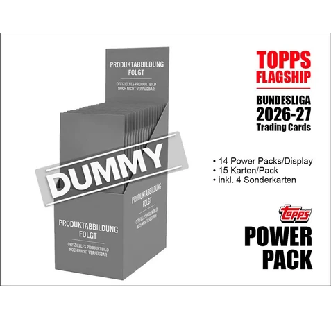 Topps Flagship Bundesliga 2026/27 Power Pack Display