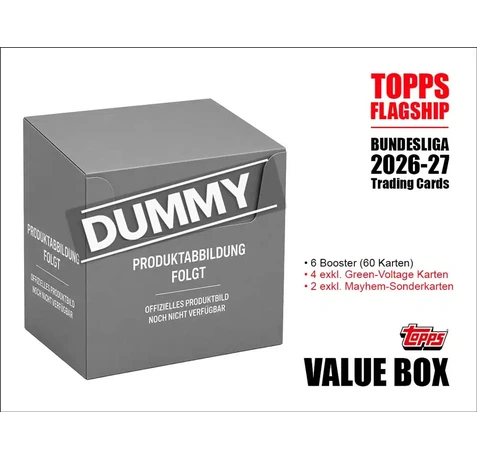 Topps Flagship Bundesliga 2026/27 Value Box
