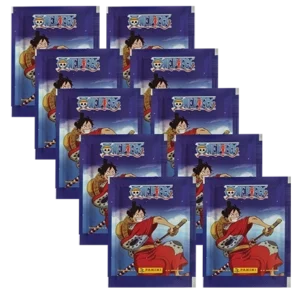 Panini One Piece Sticker Road to Egghead – 10 Stickertüten | Sparpaket mit 50 Stickern