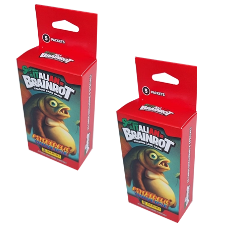 Panini Skifidol Italian Brainrot Trading Cards Bundle | 2x Eco Blister (2025)