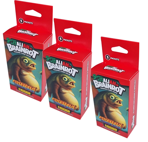 Panini Skifidol Italian Brainrot Trading Cards Bundle | 3x Eco Blister (2025)