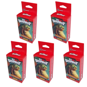 Panini Skifidol Italian Brainrot Trading Cards Bundle | 5x Eco Blister (2025)