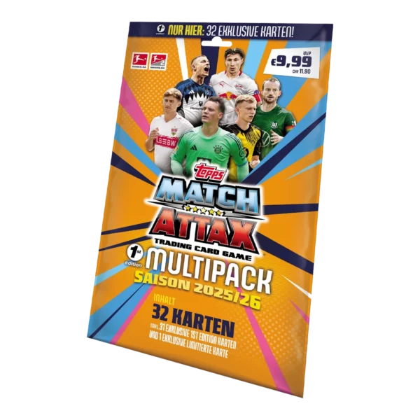 Topps Bundesliga Match Attax 2025/26 1st Edition Multipack