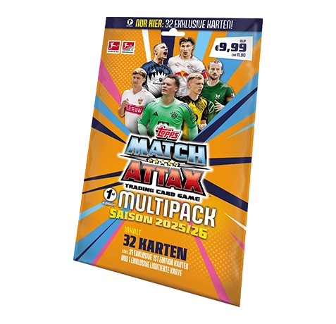 Topps Bundesliga Match Attax 2025/26 1st Edition Multipack