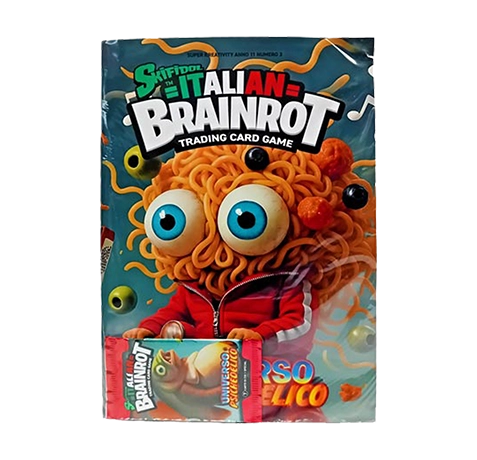 Panini Skifidol Italian Brainrot Starter 2025 | Album + 1 Booster