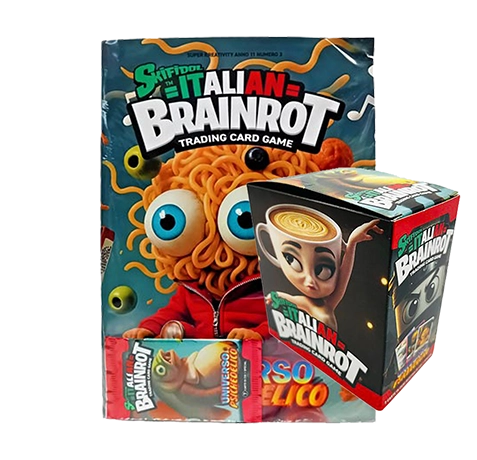 Panini Skifidol Italian Brainrot Trading Cards Bundle | Starterpack + Display (2025)