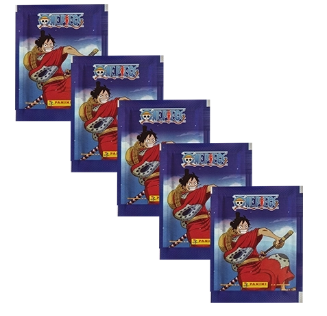 Panini One Piece Sticker Road to Egghead – 5 Stickertüten