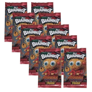 Panini Skifidol Italian Brainrot Trading Cards | 10 Booster (2025)