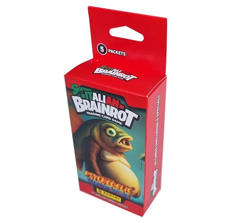 Panini Skifidol Italian Brainrot Trading Cards Eco Blister | 5 Booster (2025)