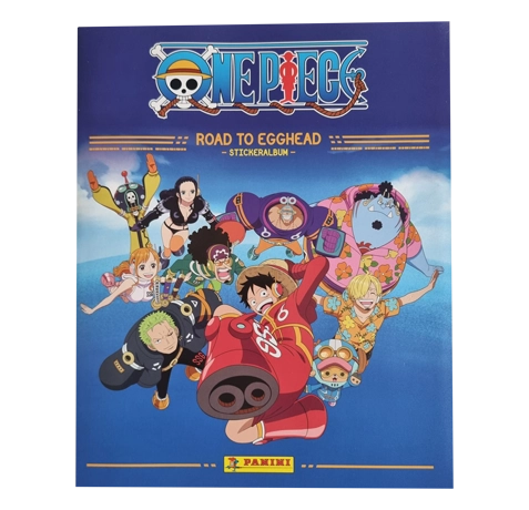 Panini One Piece Sticker Hardcover Album Road to Egghead