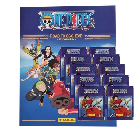 Panini One Piece Sticker Sparpaket Road to Egghead