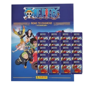 Panini One Piece Sticker Sparpaket Road to Egghead Album + 20 Stickertüten kaufen