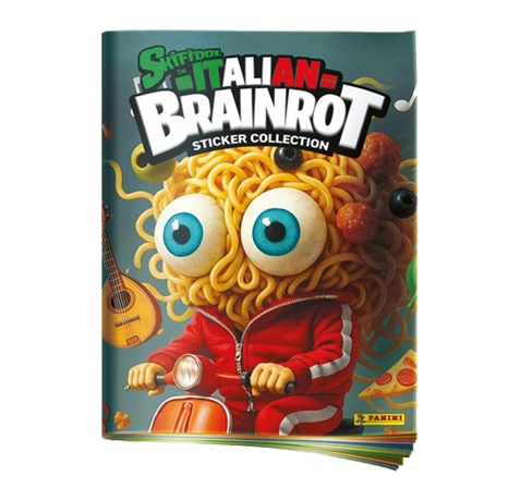 Panini Skifidol Italian Brainrot Sticker Album