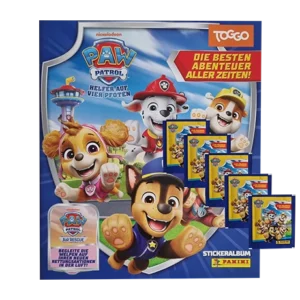 Panini Paw Patrol Sticker Serie 11 Air Rescue – Stickeralbum + 5× Stickertüten