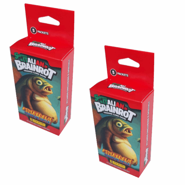 Panini Skifidol Italian Brainrot Trading Cards Bundle | 2x Eco Blister (2025)