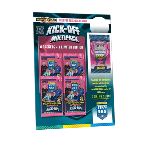 Panini FIFA 365 2026 Adrenalyn XL Kick Off Multipack