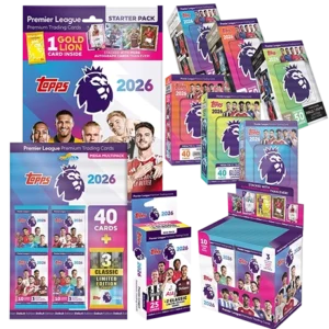 Topps Premier League Trading Cards 2025/26 Mega Bundle – Komplettset