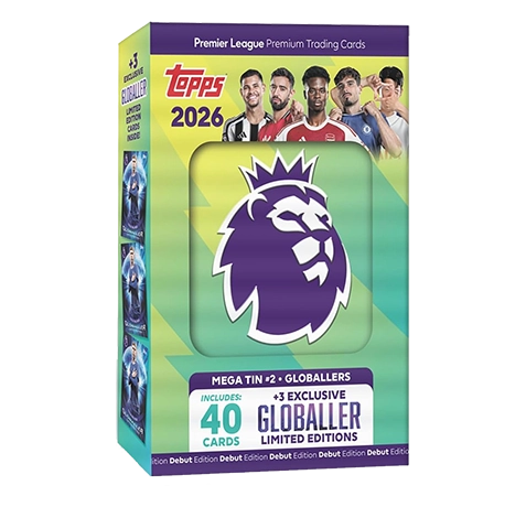 Topps Premier League Trading Cards 2025/26 Mega Tin 2 Globallers