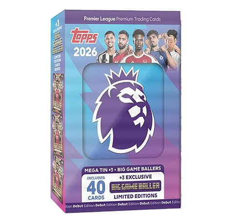Topps Premier League Trading Cards 2025/26 Mega Tin 3 Big Game Baller