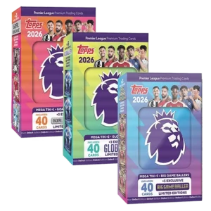 Topps Premier League Trading Cards 2025/26 Mega Tin Set