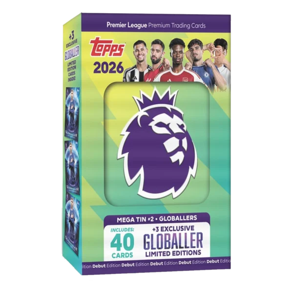 Topps Premier League Trading Cards 2025/26 Mega Tin 2 Globallers