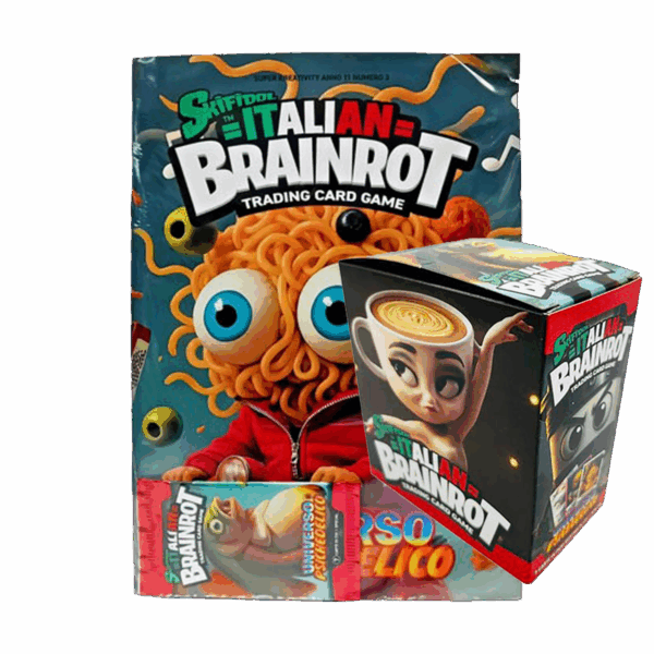 Panini Skifidol Italian Brainrot Trading Cards Bundle | Starterpack + Display (2025)