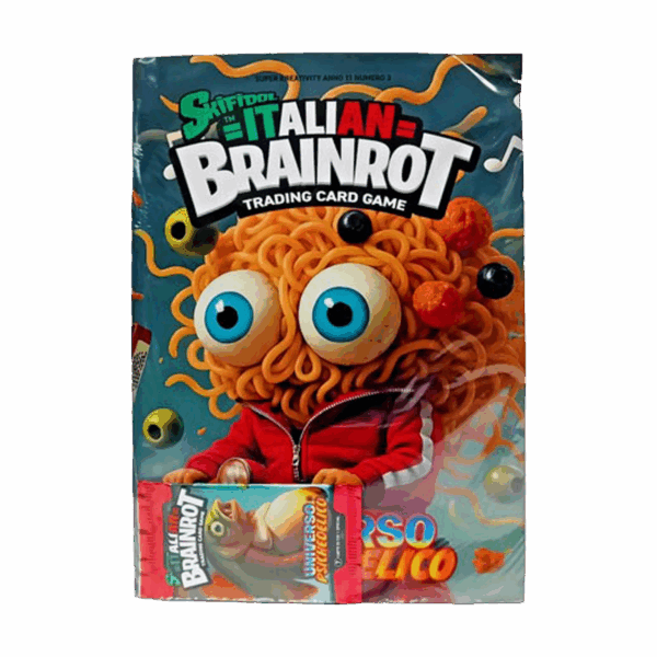 Panini Skifidol Italian Brainrot Starter 2025 | Album + 1 Booster