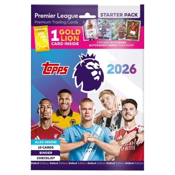 Topps Premier League Trading Cards 2025/26 Starterpack