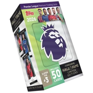 Topps Premier League Trading Cards 2025/26 Super Tin 3 Hall of Fame