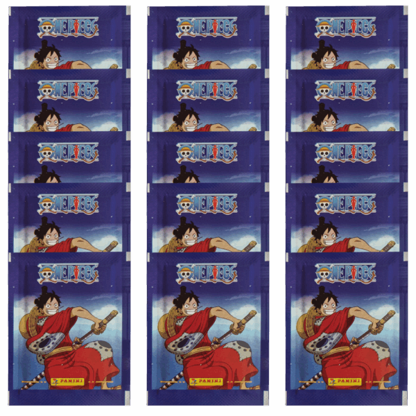 Panini One Piece Sticker Road to Egghead – 15 Stickertüten