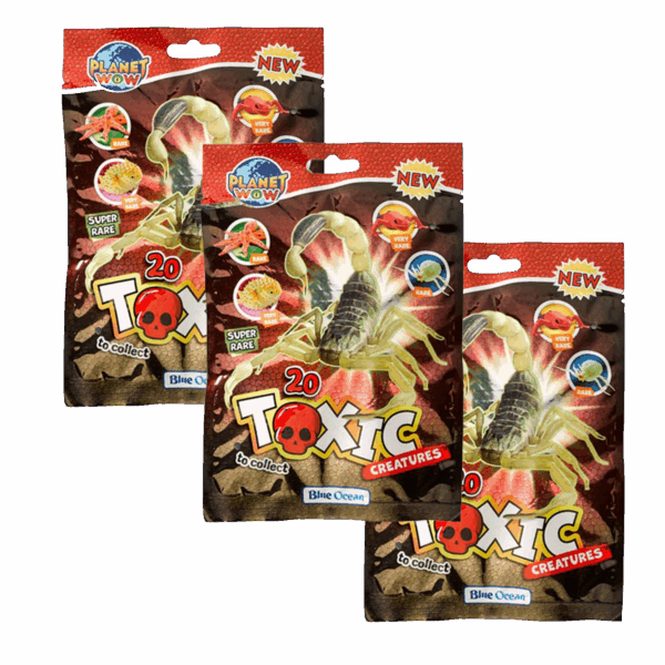 Blue Ocean Planet WOW Toxic Creatures 3x Sammeltüten
