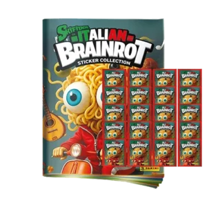 Panini Skifidol Italian Brainrot Sticker | 1x Stickeralbum + 20x Stickertüten
