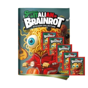 Panini Skifidol Italian Brainrot Sticker | 1x Stickeralbum + 5x Stickertüten