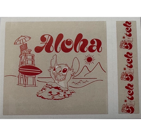 Panini Stitch Super ScrapBook Sticker Nr. 043