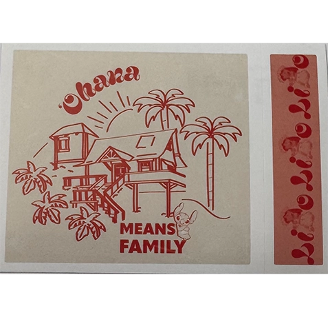 Panini Stitch Super ScrapBook Sticker Nr. 044