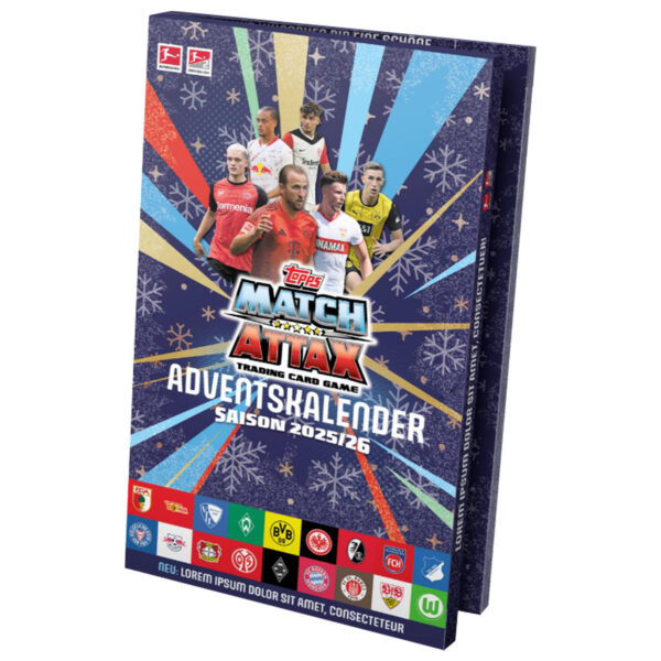 Topps Match Attax Bundesliga 2025/26 | Adventskalender Vorverkauf