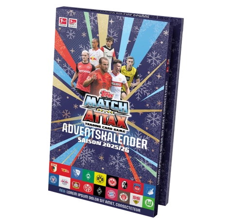 Topps Match Attax Bundesliga 2025/26 | Adventskalender Vorverkauf