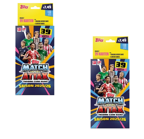 Topps Match Attax Bundesliga 2025/26 | 2x ECO Pack Blister | jetzt vorbestellen