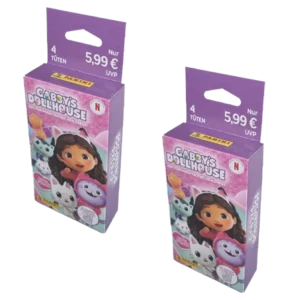 Panini Gabbys Dollhouse Trading Cards | 2× ECO Blister (Bundle)