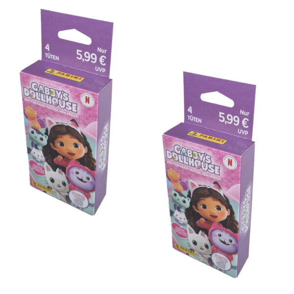Panini Gabbys Dollhouse Trading Cards | 2× ECO Blister (Bundle)