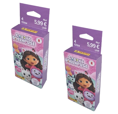 Panini Gabbys Dollhouse Trading Cards | 2× ECO Blister (Bundle)
